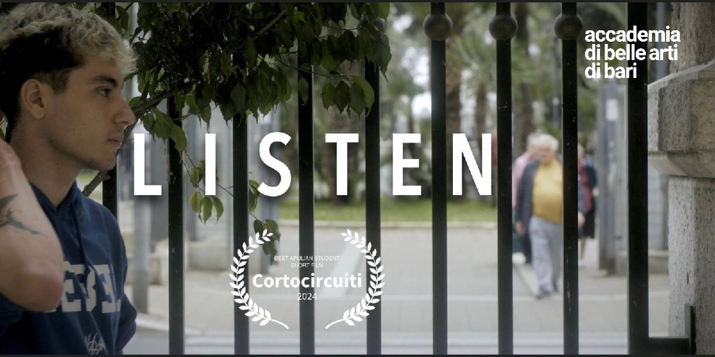 LISTEN di Andrea Defronzo 🏆 Premio Miglior Corto Studenti Pugliesi